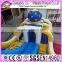 Commercial Grade Inflatable Plastic Dry Slide With Arch