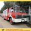 Bottom price new dongfeng 4*2 tianjin double cab size of fire truck