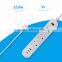 3 ways overload and surge protector platooninsert power strip multiple socket