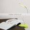 Hot 14 LEDs 1.6W Brightness Adjustable USB Clip-On Rechargeable LED Table Light Fleible Eye-Cared Desk Lamp For Reading Use