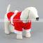 red hotsales pet application clothes merry christmas pet dog clothes