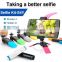 4 in 1 selfie stick with bluetooth selfie shutter kit For smartphone
