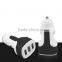 2016 mobile accessories new arrivals cigarette lighter adapter with LED lighter for cell phone power adapter 2A