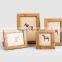 fancy personalized bamboo wood cheap photo frames