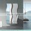 20x90cm wave wall dressing mirror with adhesif