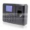 Office/school 2.4 TFT LCD display biometric fingerprint time attendance