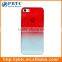 Set Screen Protector And Case For Iphone 5 , Hard Plastic Gradually Changing Color Raindrop Case
