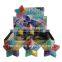 Five Pointed star Colorful Crystal Putty, Peonza o trompo clasico de madera