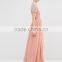 OEM&ODM manufacture newest fashion maxi dress with short sleeeve for women