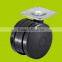 ring stem furniture casters wheels with pressure brake/chair casters for furniture (FC1911A)