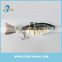 colorful fishing lure custom shad swimbaits with foil wrap