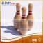 new wood bowling ball toy set with box for kids                        
                                                Quality Choice