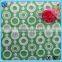 circle Design 100%cotton yarn embroidery lace fabric for garment