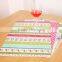 Wholesales fashion customzied pp plastic transparent dish mat