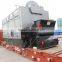 Coal fired threaded pipe chain grate boiler