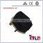 British universal plastic without wire 15A 3 round pin 5amp plug adapter