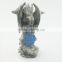 YLCT12 custom shape aluminium animal figure toy,zinc die casting figure toy,metal action figure toy