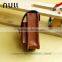 Vintage leather tourist souvenir cigarette case with lighter