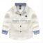 Custom made different types100% cotton fashion designer kids shirts boys