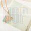 2016 jewelry trends women alloy gold plated rhinestone bird necklace