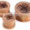 Plug Tunnel Jewelry Wholesale Brass Plug Wooden Ear Plug