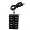 10 Port USB 2.0 HUB with LED Light