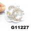 assorted fashion glitter rhinestone metal hair clips wholesale