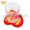 Soft Pvc Bespoke Heart Flower Coasters High Quality Water Cup Pads Promotional Gifts
