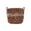 Water Hyacinth Fruit Basket,water Hyacinth Storage Basket