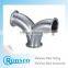 316l stainless steel drainage cross joint pipe fittings with competitive price