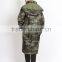 camouflage fashion long raincoat manufacturer supply raincoat military rainwear