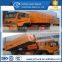 The remote control Waste compression station china howo 4x2 butt joint dump garbage truck Promotion price