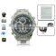 32GB HD 1280 x 960 Stainless Steel Spy Camera Watch with Hidden Camera