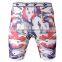 High Quality Jogging Wear Custom Sublimated Lycra High Compression Triathlon Shorts for Men