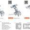 hinges for glasses soft close hinges for kitchen glass door hinge YL-5061
