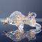 crystal glass small animal figurines