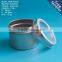 Latest design fashion Aluminum jar with Transparent cap