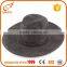 Cheap plain felt cowboy hats wholesale diy felt hats with ribbon & rope