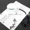 Spring Pipe Magnifier Table Reading Magnifiers for Elderly