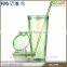 Wholesale BPA Free colorful lemon juice plastic tumbler