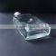 500ml transparent customized design red wine vodka,whisky,attar glass bottle screw top