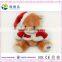Professional custom Christmas teddy bear/musical singing teddy bear for Christmas