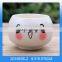 High quality smile face ceramic flower pot,antique ceramic smile flower pots