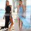 Hot sale sexy Chiffon beach dress