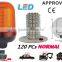 E-MARK LED Flash Warning Light, ECE MARK LED Rotating Warning Beacon (SR-BL-503A-5) Europe Screw Mount LED Beacons, 3 Functions