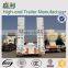 3 Axle 500mm Low Chassis for Heavy-duty Equipment Transport Trailer Low Bed Semi Truck Trailer