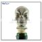 human skull head funny design bottle wine stopper halloween custom wine stopper