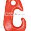 Drop Forged Hardware Alloy Steel/carbon Steel Drop Forged Plastic-sprayed Lifting Hoist Nose Shape Hook