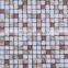 Decorative Square glass white stone mosaic for wall tile