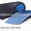 Comfortable EVA orthopedic insole with soft velvet, Silicone gel insole factory, flat feet arch support orthotic insole.